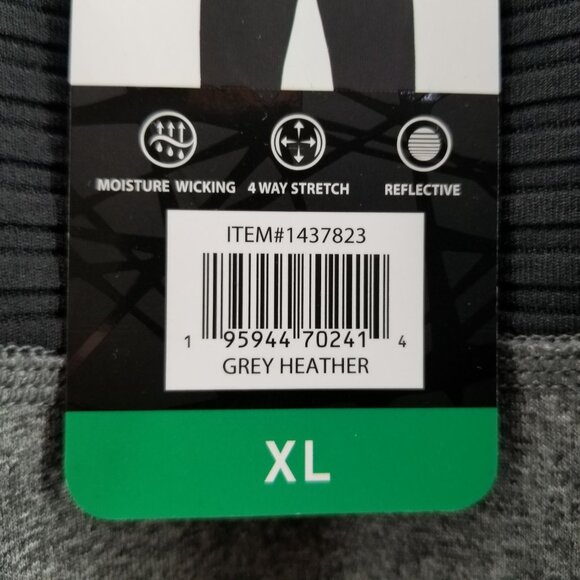 2 of Spyder Shirt Adult Active Long Sleeve Gray Proweb Athletic Top Mens Sz XL - Picture 7 of 11